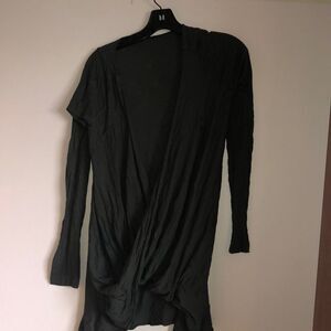 Hard Tail gray wrap shirt